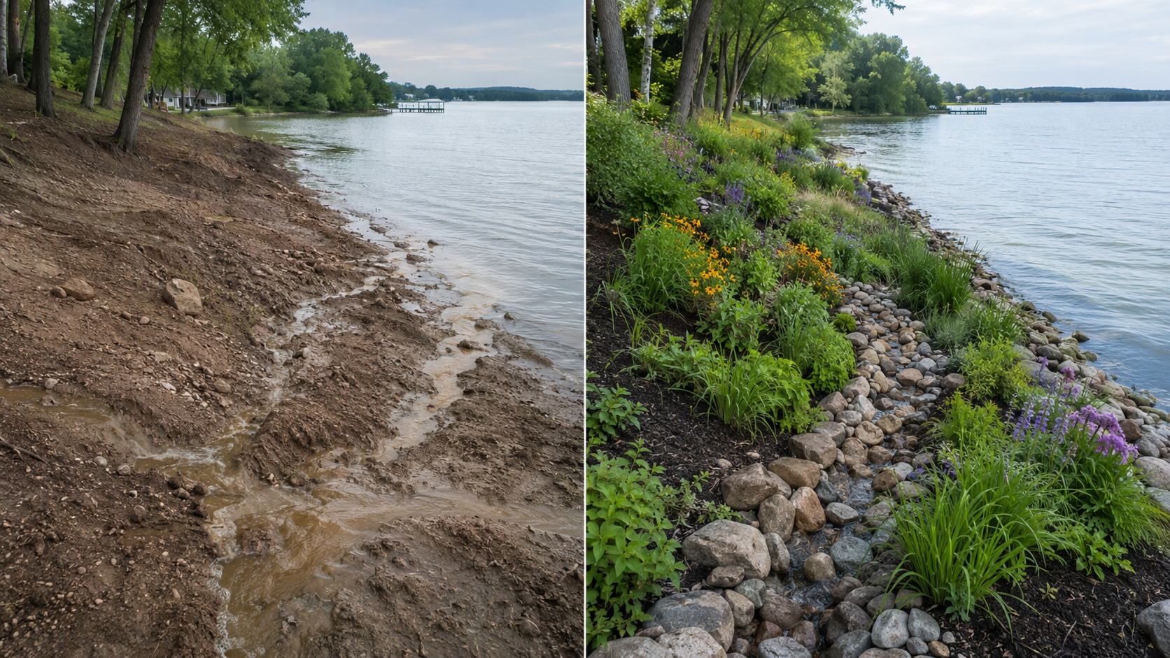 Lakefront Runoff & Rain Gardens