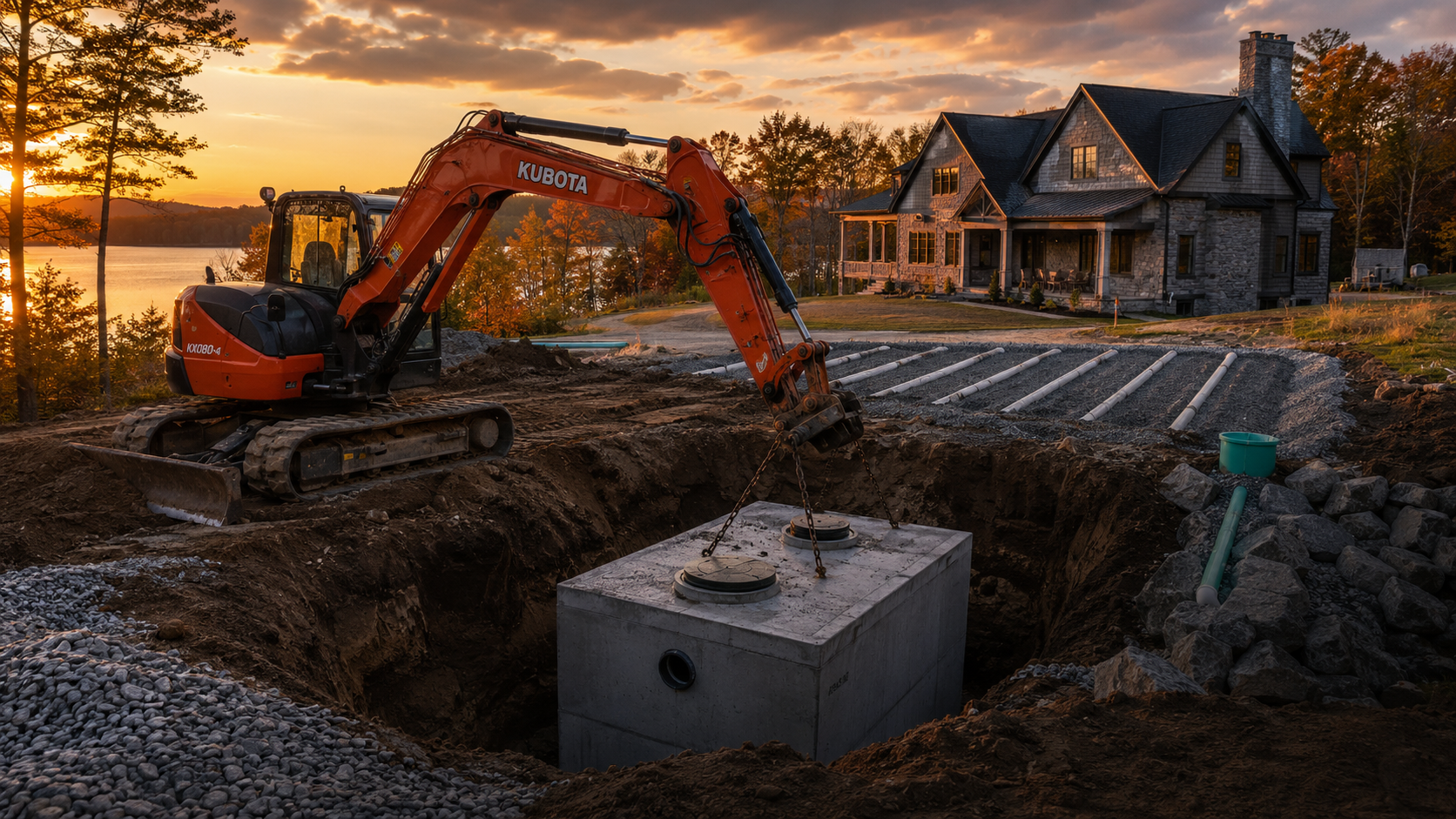 Residential Septic System Installation